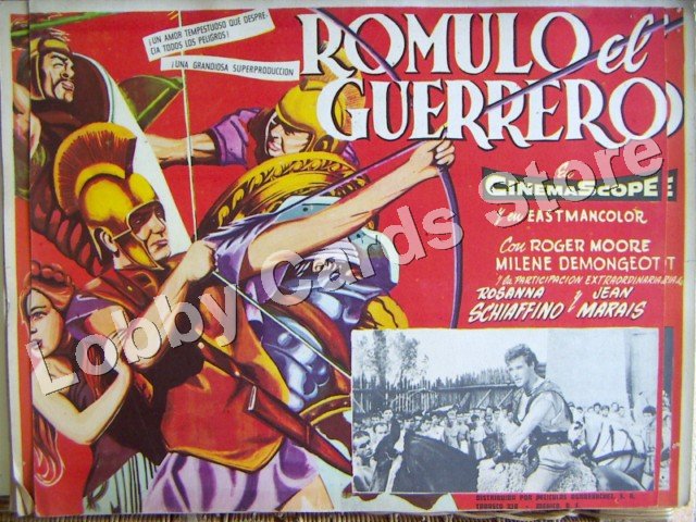 ROGER MOORE -/ ROMULO EL GUERRERO